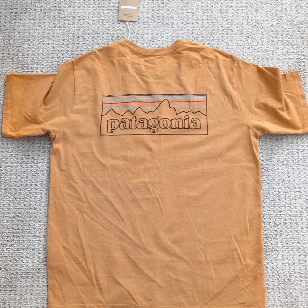 NWT Patagonia men's P6 logo responsibili-tee Tshirt